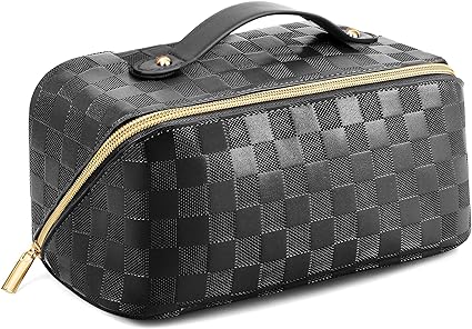MIYCOO Makeup Bag, Large Capacity Travel Cosmetic Bag for Women