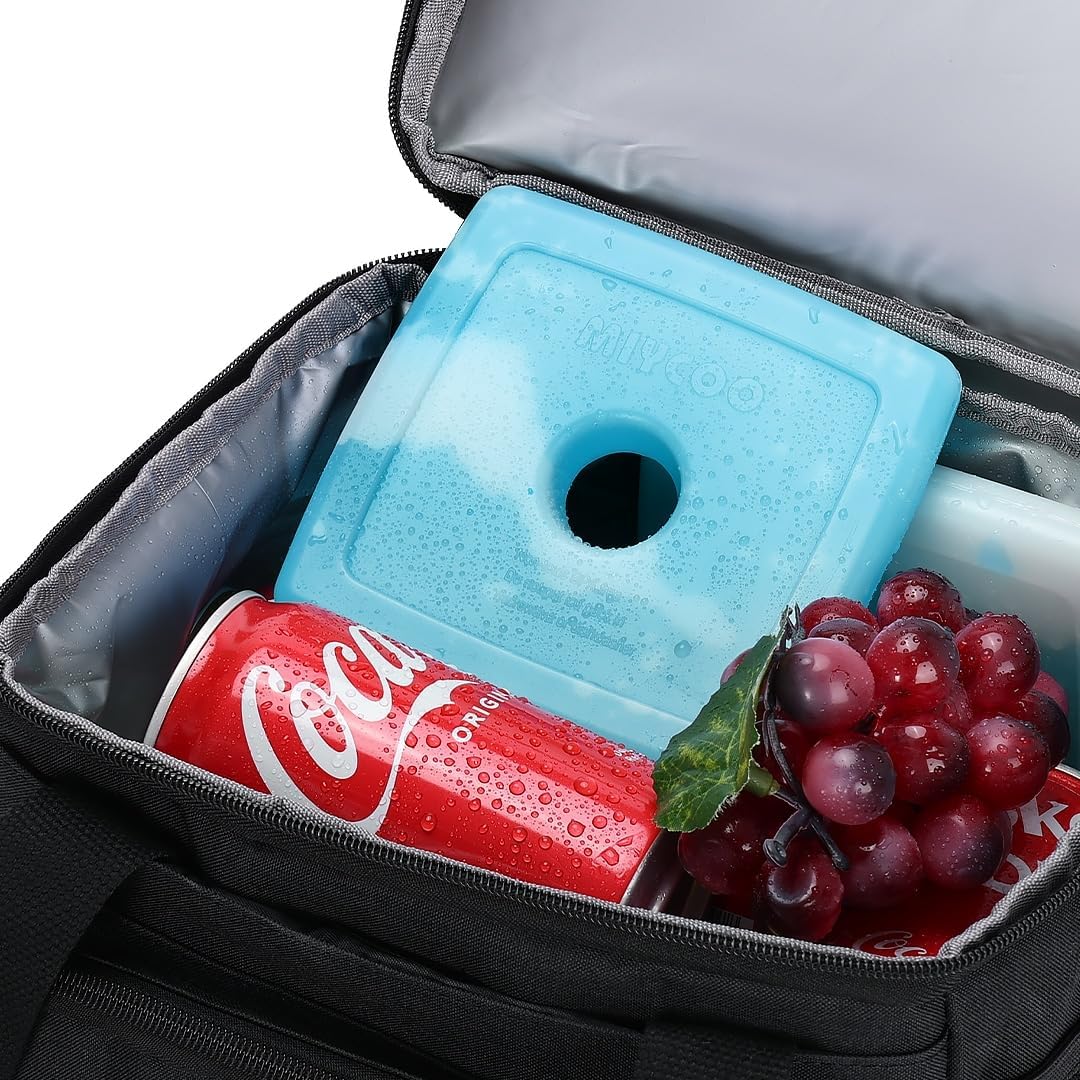 MIYCOO Ice Packs for Lunch Boxes & Lunch Bag, 2PC