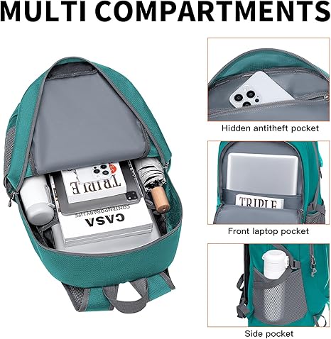 MIYCOO Ultra Lightweight Packable Backpack for Travel, Green