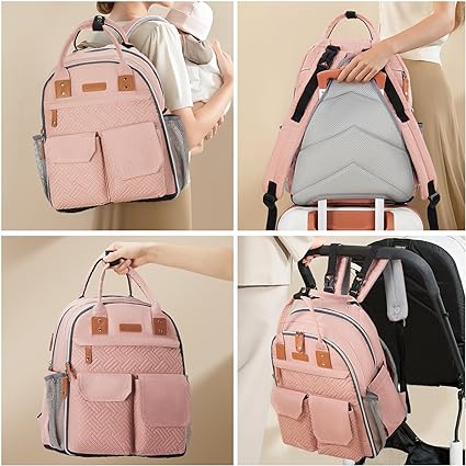 MIYCOO Diaper Bag Backpack , Pink