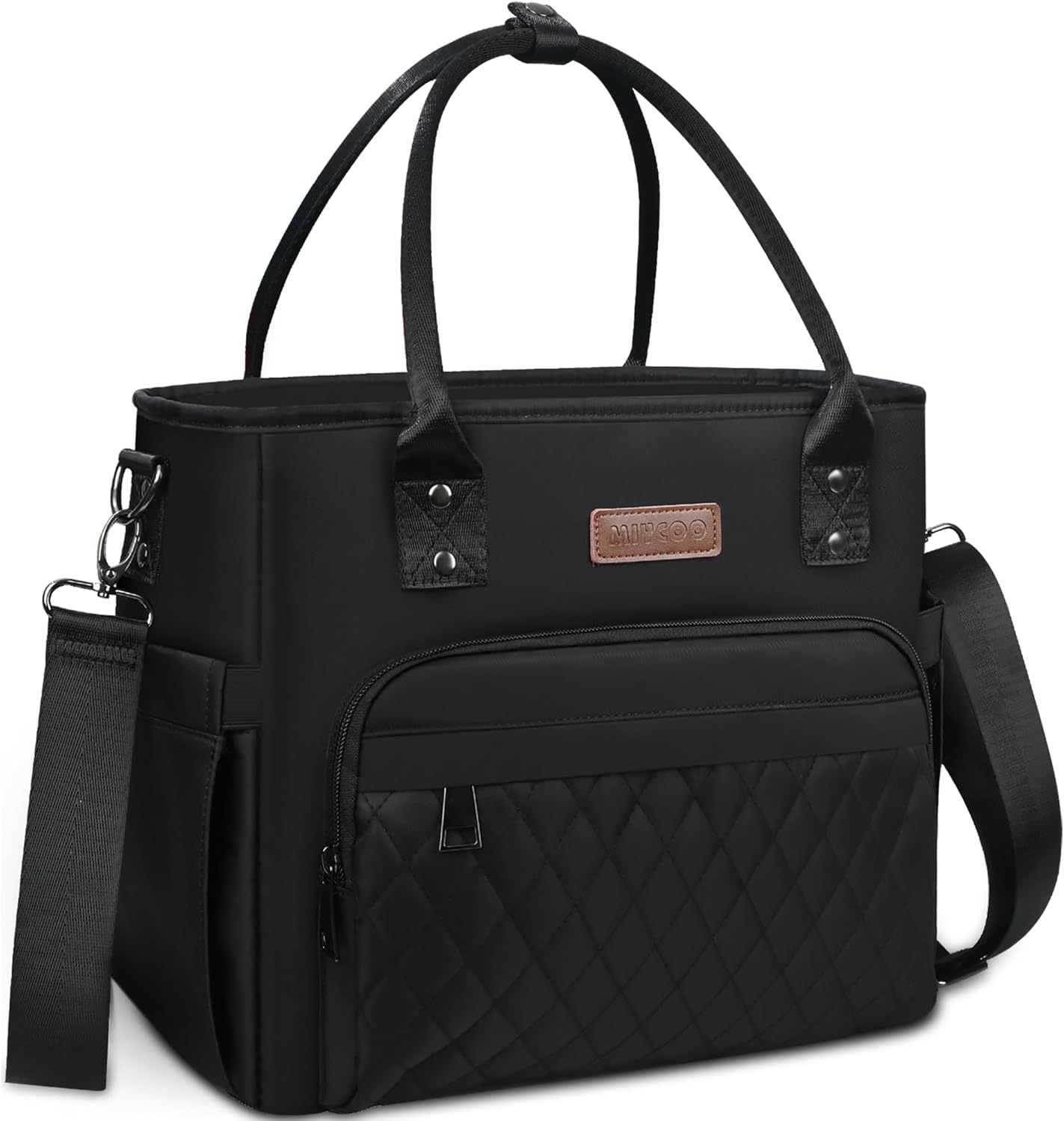 MIYCOO Lunch Bag Lunch Box Women, Black for Women