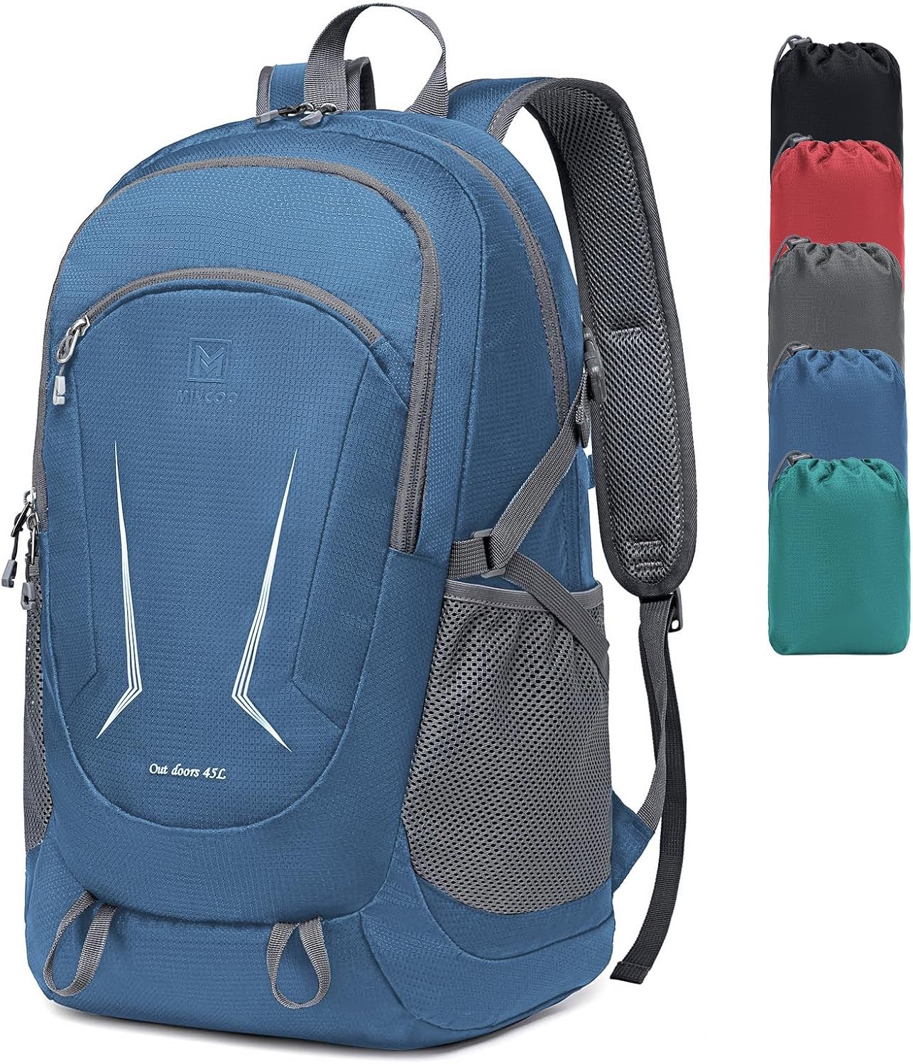 MIYCOO Ultra Lightweight Packable Backpack for Travel, Black