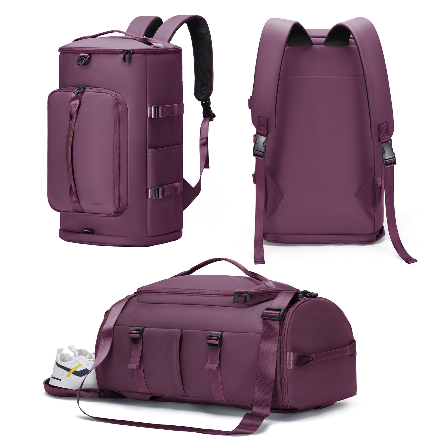 MIYCOO Gym Bag for Men and Women, Pink