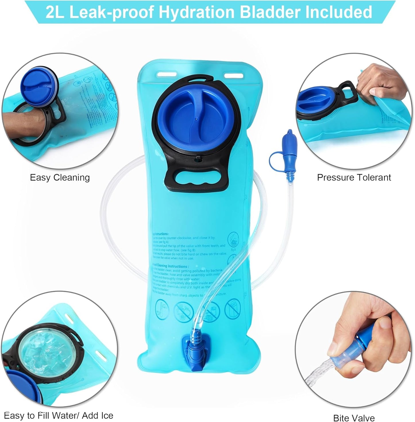 Hydration Backpack - Lightweight Water Backpack