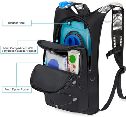 Hydration Backpack - Lightweight Water Backpack